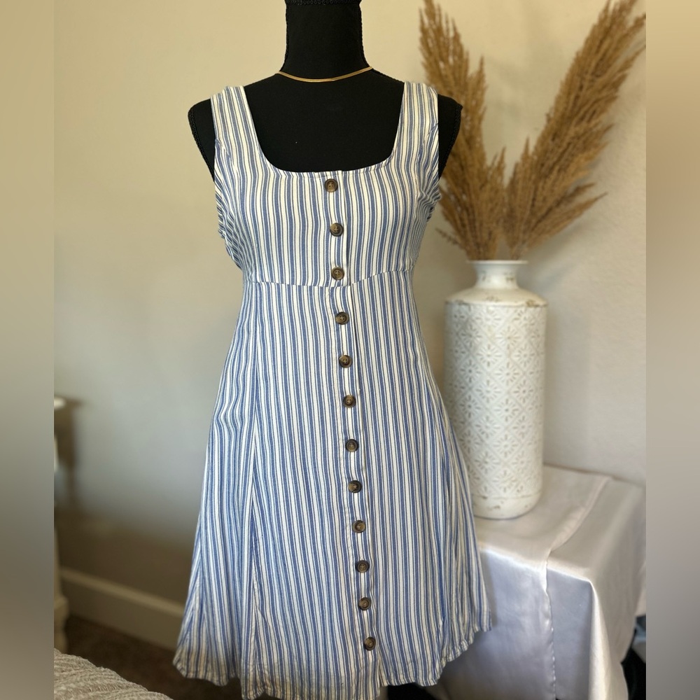 American Eagle Striped Sun Dress